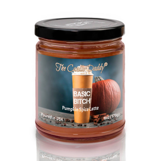 Basic Bitch- Pumpkin Spice Latte Candle - Mellow Monkey