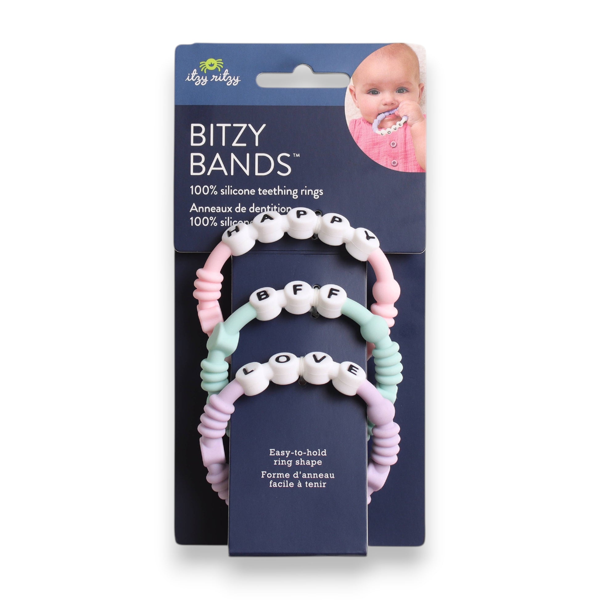 Bitzy Bands - Teether - Pack of 3 - Mellow Monkey