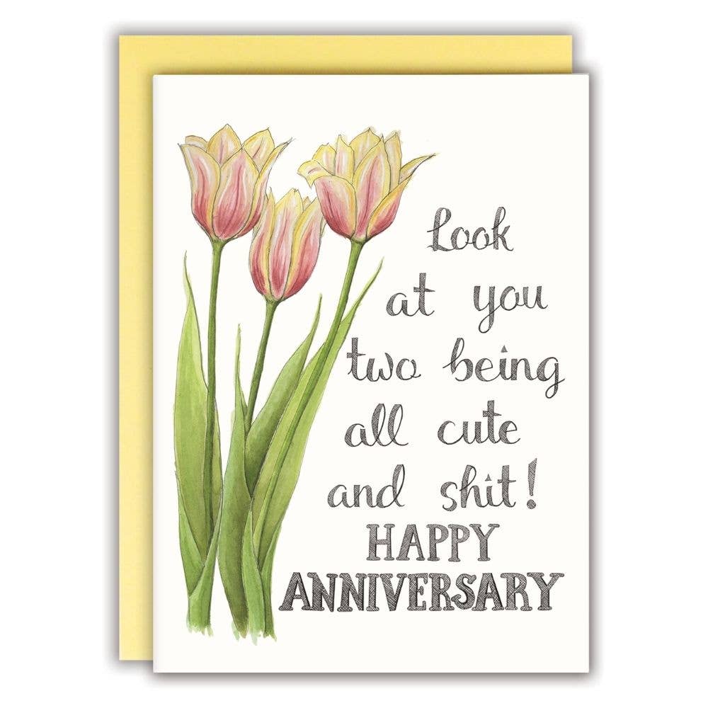 Look at You Two Being All Cute And Shit! Happy Anniversary! - Mellow Monkey