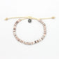 Pakui Natural Bead Anklet - Grey Tones - Mellow Monkey