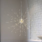 Hanging Starburst Light: Silver - Mellow Monkey