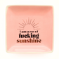 I Am A Ray of Fucking Sunshine - Square Trinket Tray - Mellow Monkey
