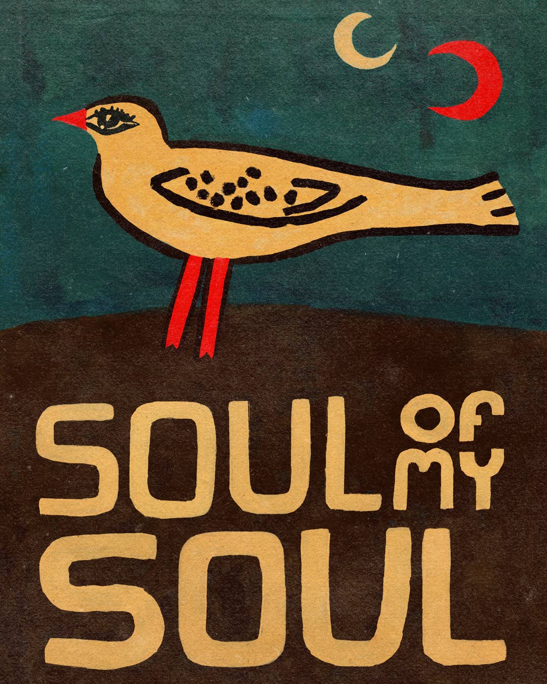 Soul Of My Soul - Framed Art Print - 8-in x 10-in - Mellow Monkey