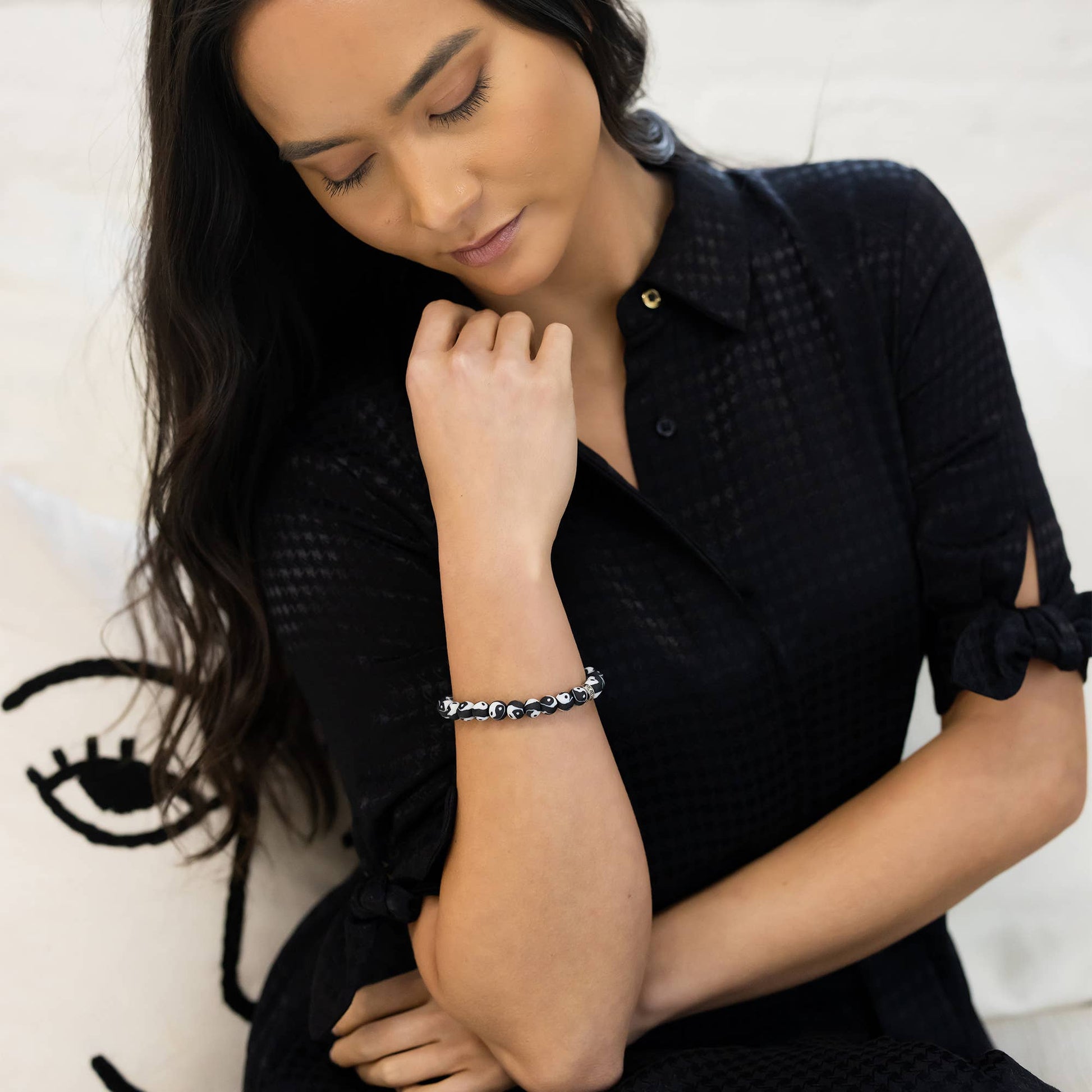 Yin Yang Stack Bracelet - Mellow Monkey