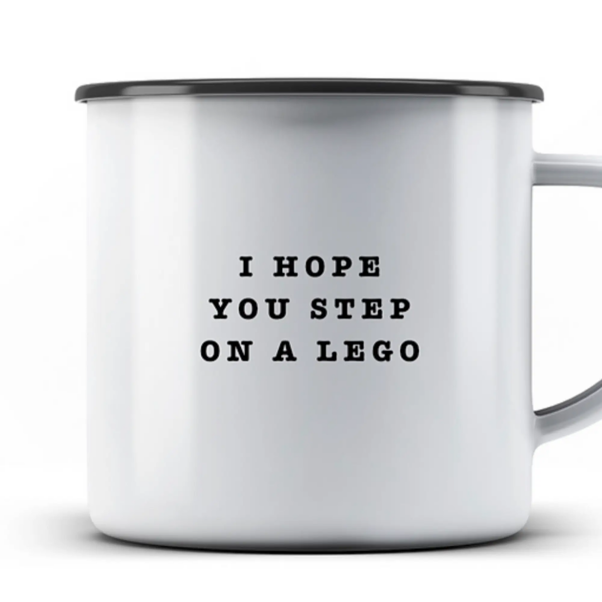 I Hope You Step on a LEGO - 12-oz Camper Mug - Mellow Monkey