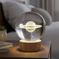 Saturn Night Light – Glass Orb - 3-in - Mellow Monkey