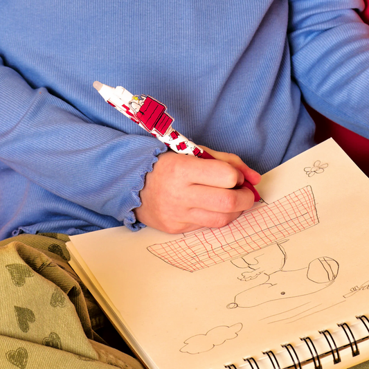 OOLY x Peanuts - 3 Color Erasable Gel Pen - Mellow Monkey