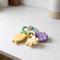 Itzy Trio™ Multi-textured Silicone Teether - Charcuterie