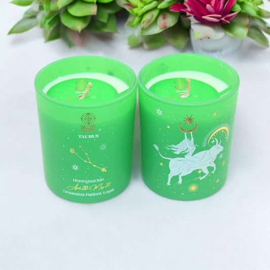 Taurus - Zodiac Hand Poured Candle - Mellow Monkey