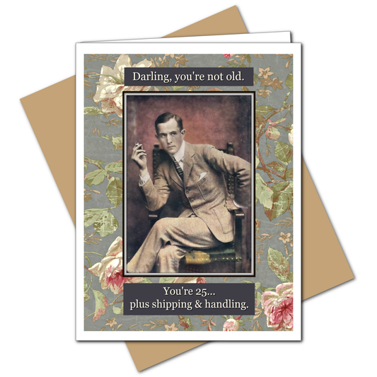 Shipping & Handling - Birthday Greeting Card - Mellow Monkey