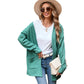 Textured Knit Open Front Cardigan with Pocket - Canton