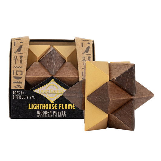 True Genius Wooden And Metal Puzzle - Mellow Monkey