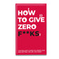 How To Give Zero F*cks Card Pack - Mellow Monkey