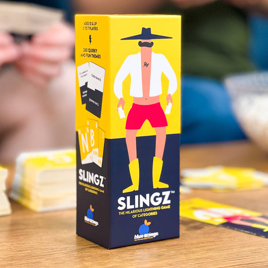 Slingz - The Hilarious Lightning Game of Categories! - Mellow Monkey