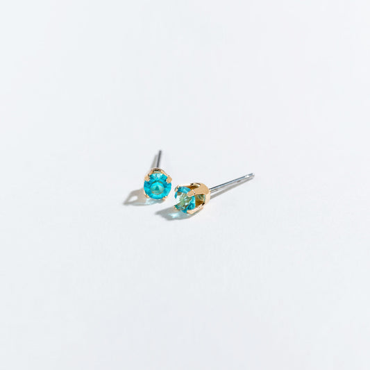 March - Birthstone Ear Sense Earrings - Blue - Mellow Monkey