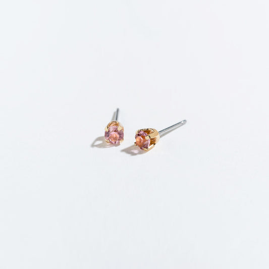 June - Birthstone Ear Sense Earrings - Pink - Mellow Monkey