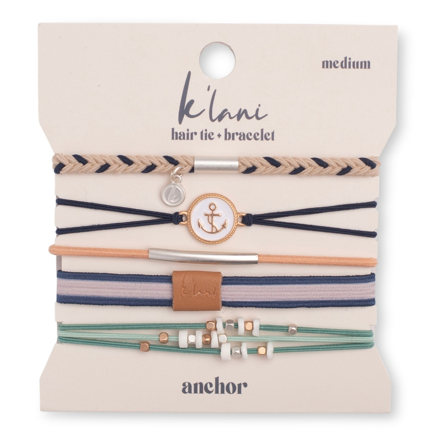 Anchor - Hair Tie Bracelets - Small - Mellow Monkey