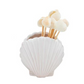 Shell Tooth Pick Holder with Seashell Picks - Mellow Monkey