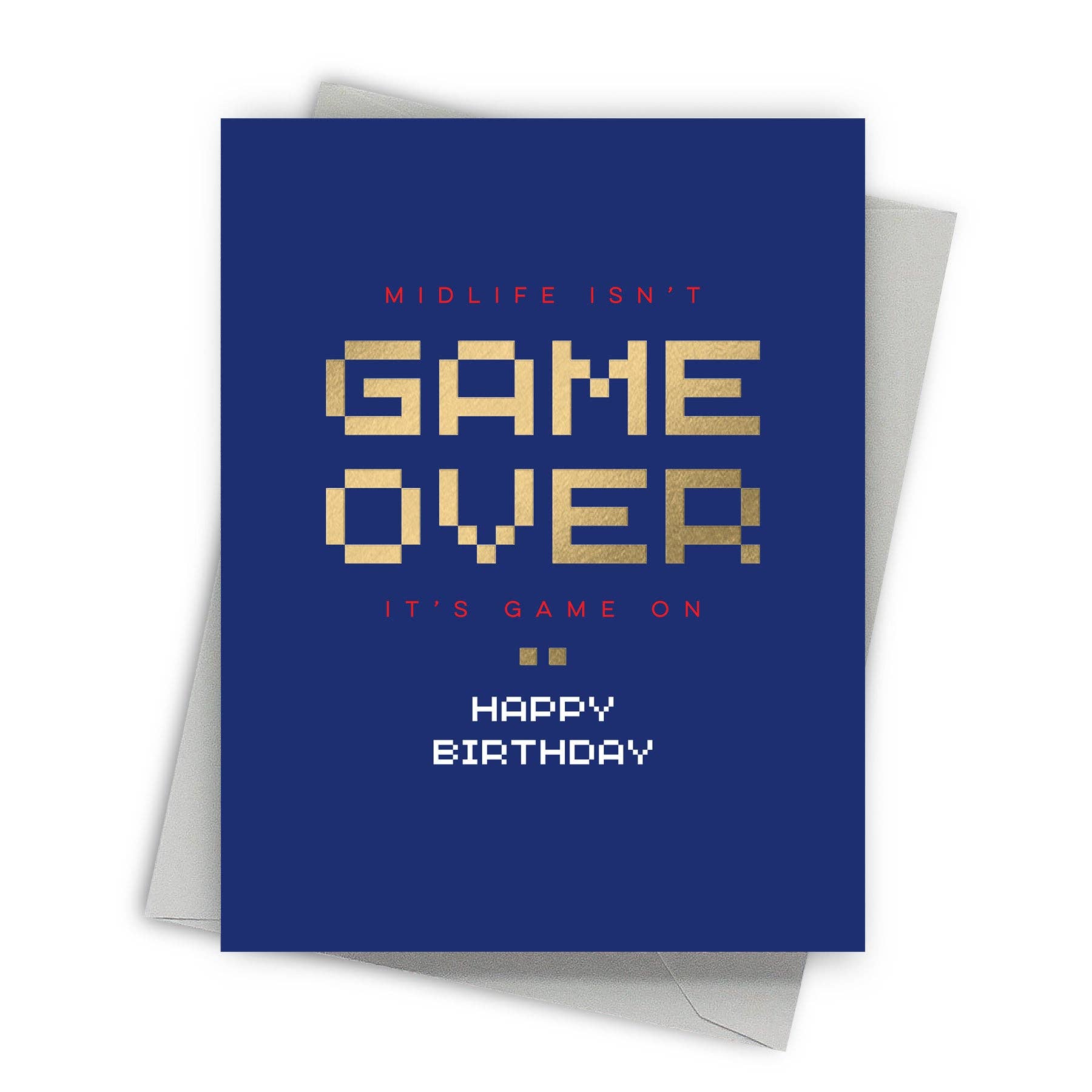 Game On – Retro Birthday Card - Mellow Monkey