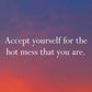 Disappointing Affirmations - 30 Easy Tear Out Postcards - Mellow Monkey