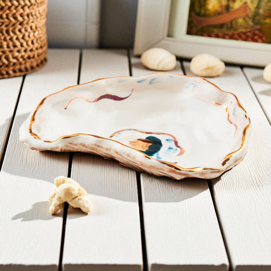Oyster Shell Tidbit Dish - Mellow Monkey