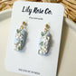 White Floral Earrings - Mellow Monkey