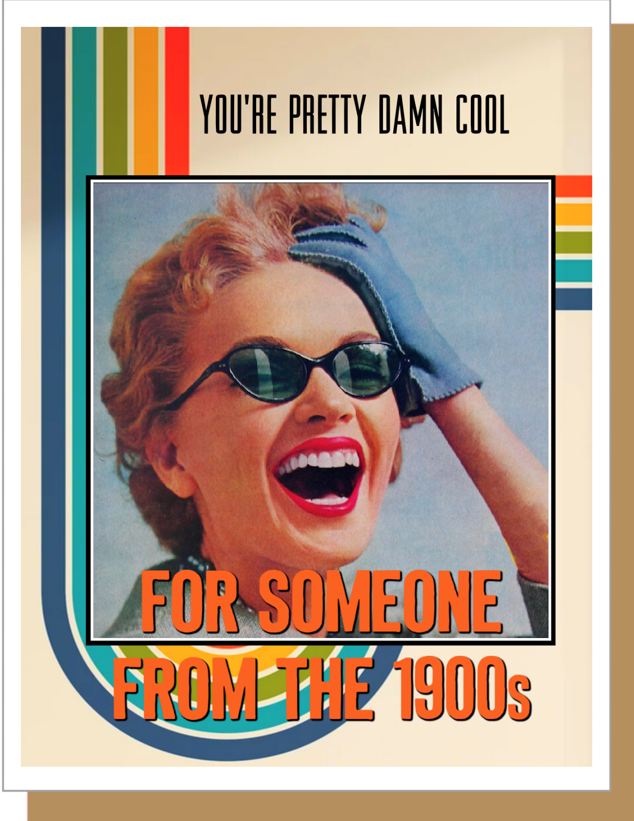 1900s - F - Birthday Greeting Card - Mellow Monkey