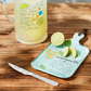 Margarita Recipe Glass Cutting Board with Spreader - Mellow Monkey