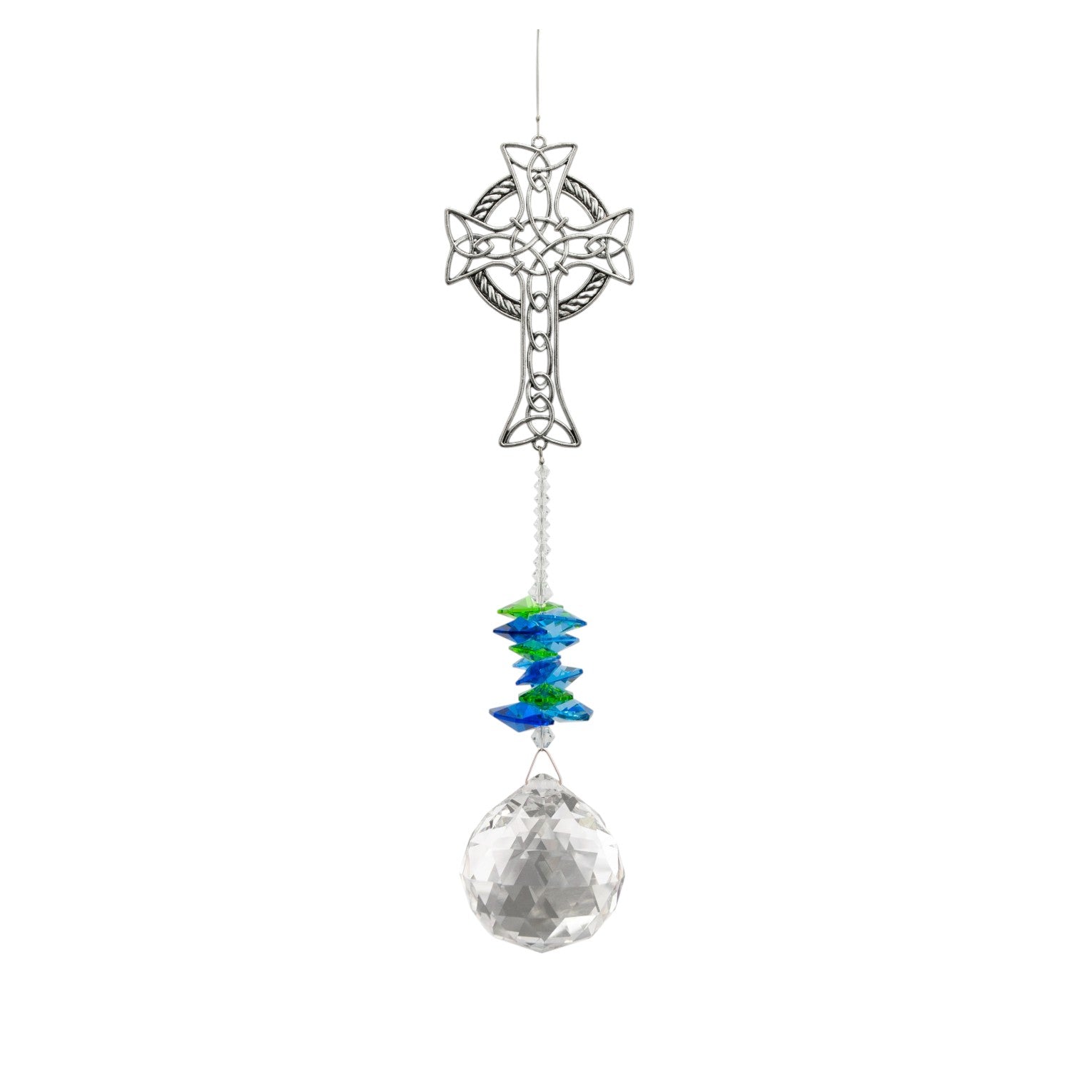 The Celtic Cross - Eternity Crystals Wishing Threads - Mellow Monkey