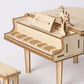 Grand Piano: 3D Laser Cut Wooden Puzzle - Mellow Monkey
