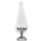 Lighted Tree with Silver Swirling Glitter Holiday Tree - 17-in - Mellow Monkey