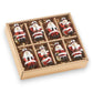 Box of Mini Santa Ornaments - Mellow Monkey