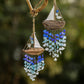 Driftwood Boat Windchime with Sea Glass - 16-in - Mellow Monkey
