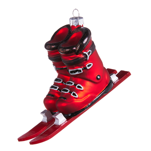 Ski Boots Ornament - Mellow Monkey