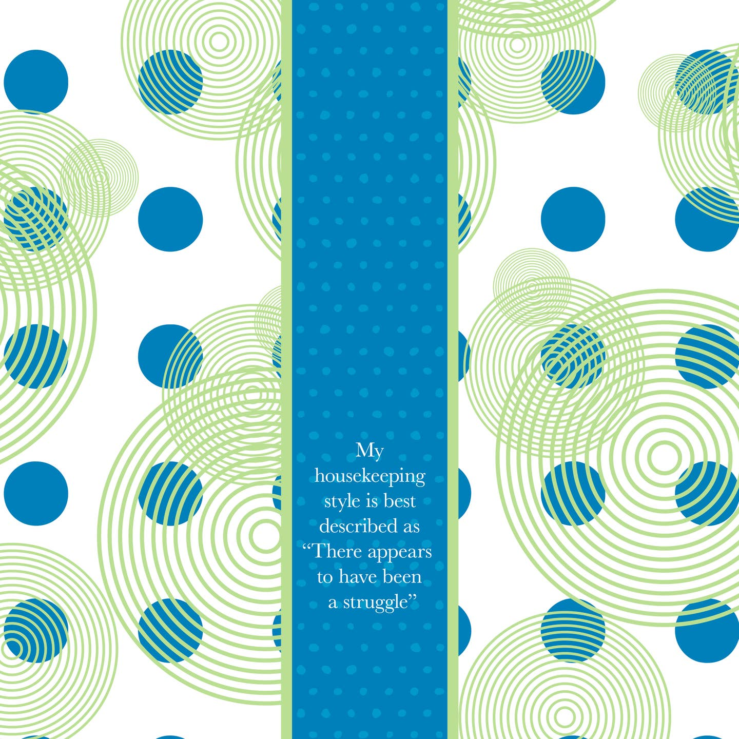 Struggle - Funny Cotton Dish Towel - Mellow Monkey