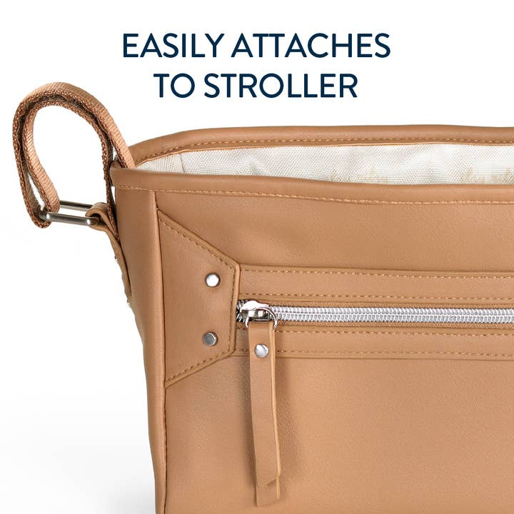 Chai Latte Stroller Caddy - Mellow Monkey