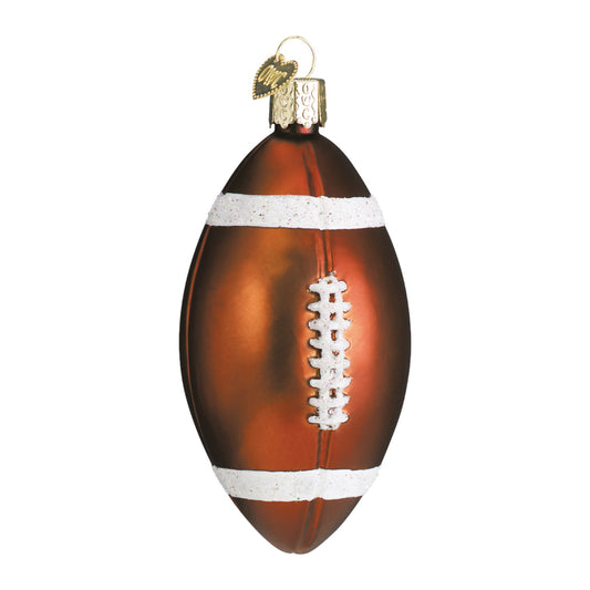Football - Old World Christmas Blown Glass Holiday Ornament - Mellow Monkey