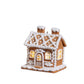 Lighted Gingerbread House Ornament - 4-1/4-in - Mellow Monkey