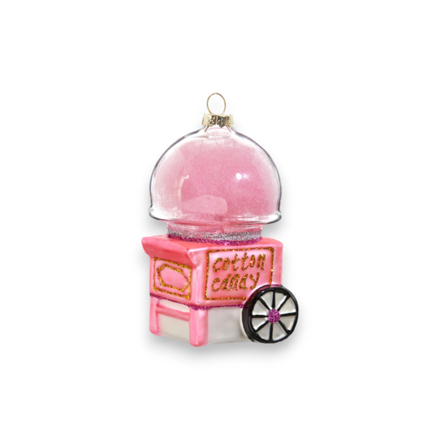 Cotton Candy Machine Ornament - 4-in - Mellow Monkey