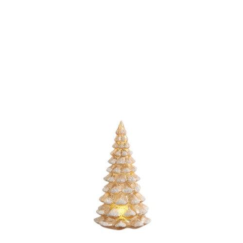 Lighted Antiqued Champagne Tree - Mellow Monkey