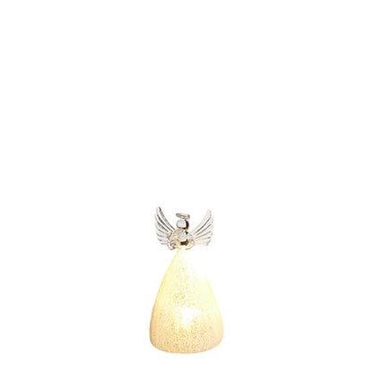 Lighted Glass Angel Ornament - Mellow Monkey