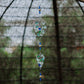 Recycled Glass Garland - Heart - 36-in - Mellow Monkey