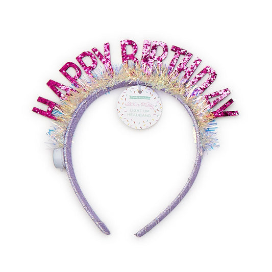 Happy Birthday - Light Up Headband