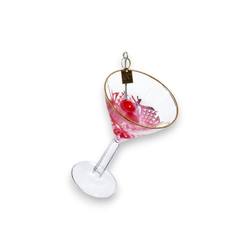 Pink Martini Ornament - 5-1/2-in - Mellow Monkey