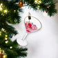 Pink Martini Ornament - 5-1/2-in - Mellow Monkey