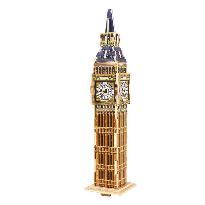 Big Ben: 3D Wooden Puzzle - Mellow Monkey