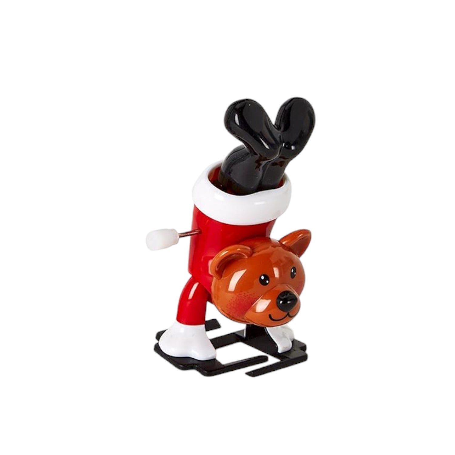 Hand Stand Holiday Wind Up Toy Santa Hand Stand Holiday Wind Up Toy Santa