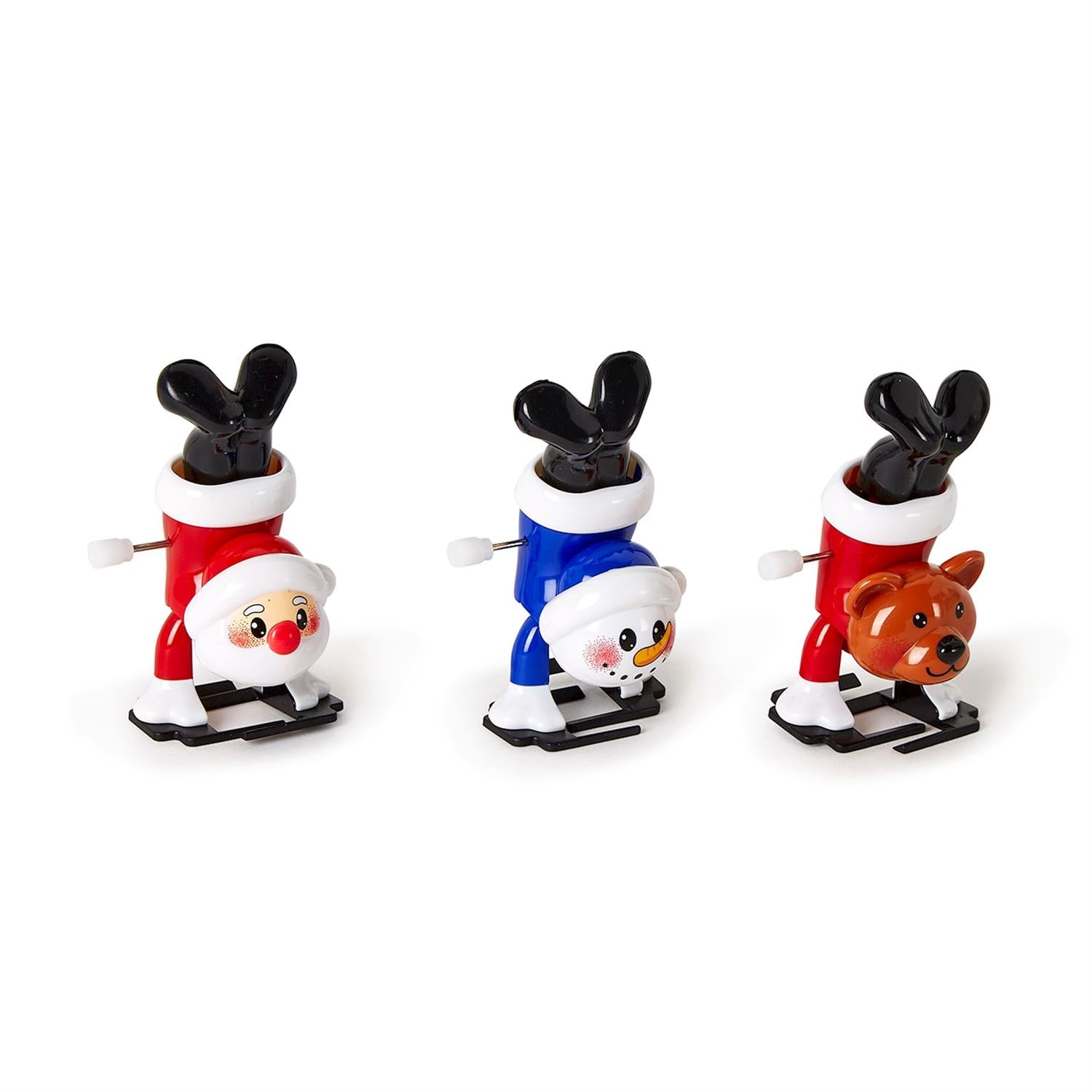 Hand Stand Holiday Wind Up Toy Santa Hand Stand Holiday Wind Up Toy Santa