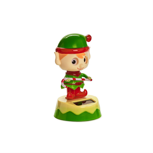 Jolly Dancing Solar Powered Elf in Gift Box - Mellow Monkey