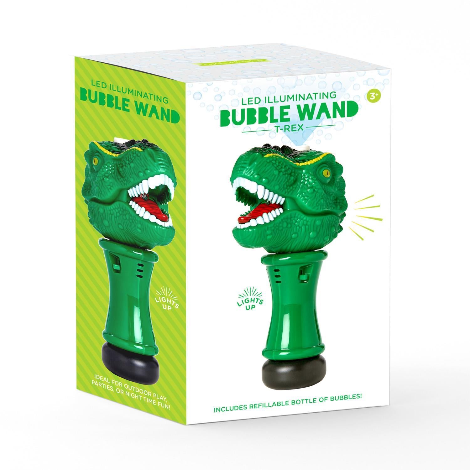 T-Rex Light Up Bubble Wand - Mellow Monkey